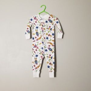 Hanna Andersson Outer Space Rocket Pajamas